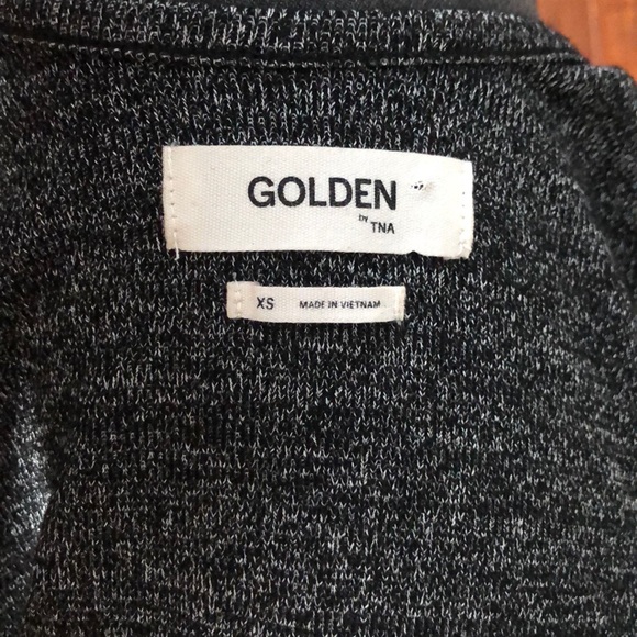 Knitted TNA Golden Keyhole Sweater Top - Picture 5 of 5